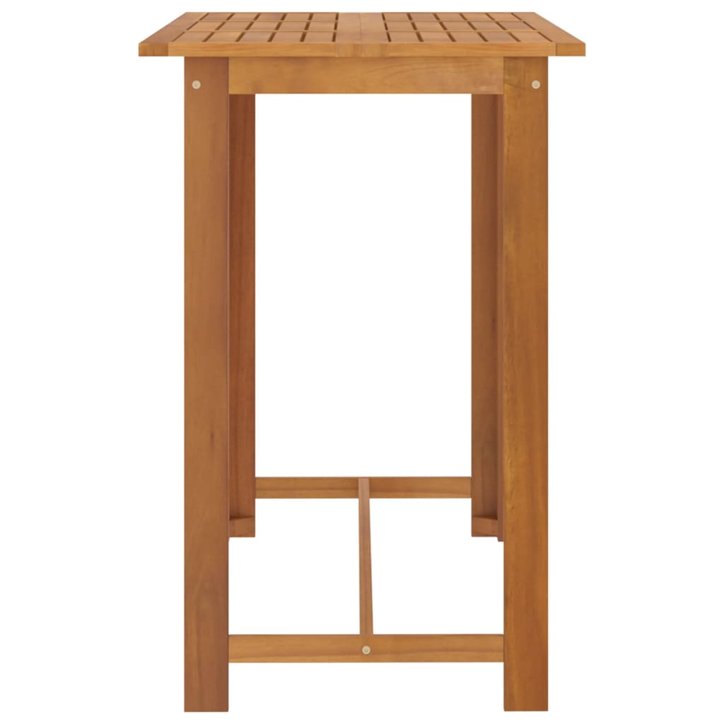 wood table for home bar