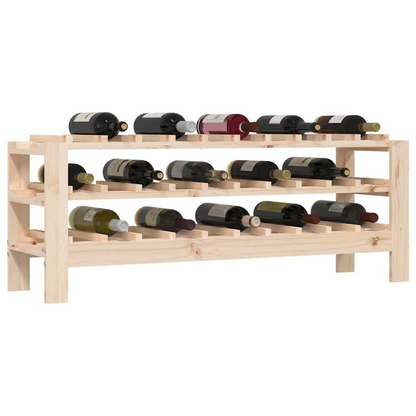 109.5x30x42 cm Solid Wood Pine - Wine Racks