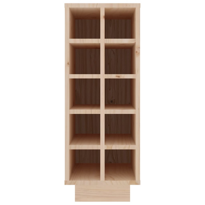 10 Wine cabinet 23x34x61 cm Solid Wood Pine
