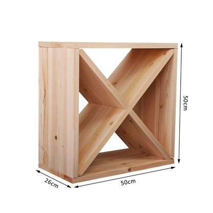24 Bottle Square Tabletop Storage