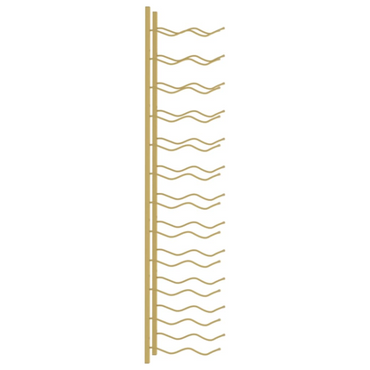 24 Bottles Gold Iron - wall Wine Rack