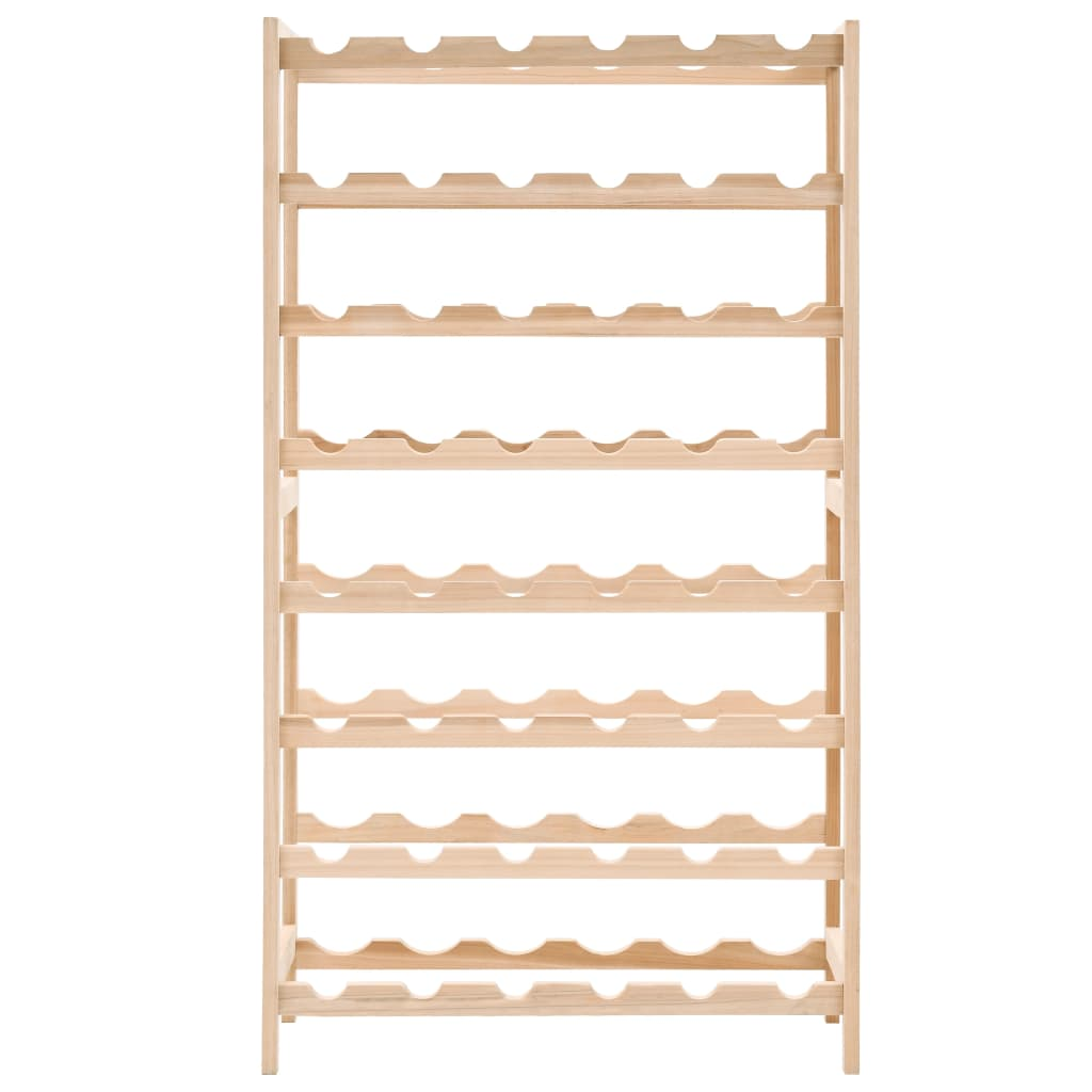 Wine Rack Cedar Wood 57.5x28x102 cm