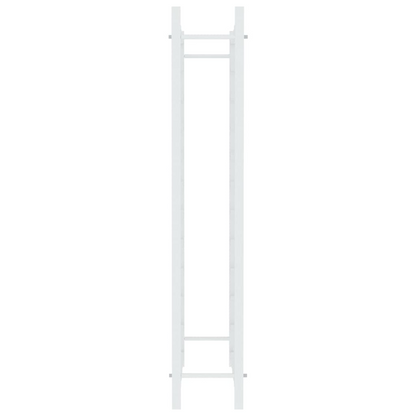 vidaXL Wine Rack for 72 Bottles White Metal