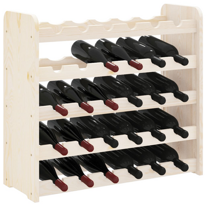 30 bottle Wine Racks 67.5x25x60 cm Solid Wood Pine