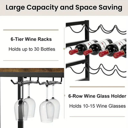 30 bottle freestanding wine racks