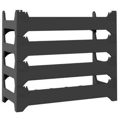 vidaXL Wine Rack for 24 Bottles PP Stackable