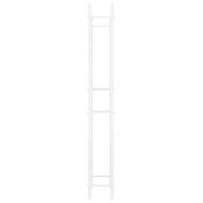 vidaXL Wine Rack for 96 Bottles White Metal