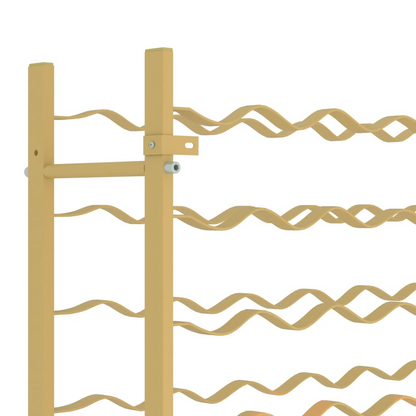 48 Bottle Gold Metal - Wine Rack