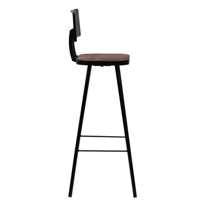 4 pcs bar chair Solid Reclaimed Wood