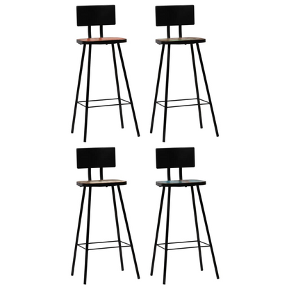 5 Piece Bar Set - Black