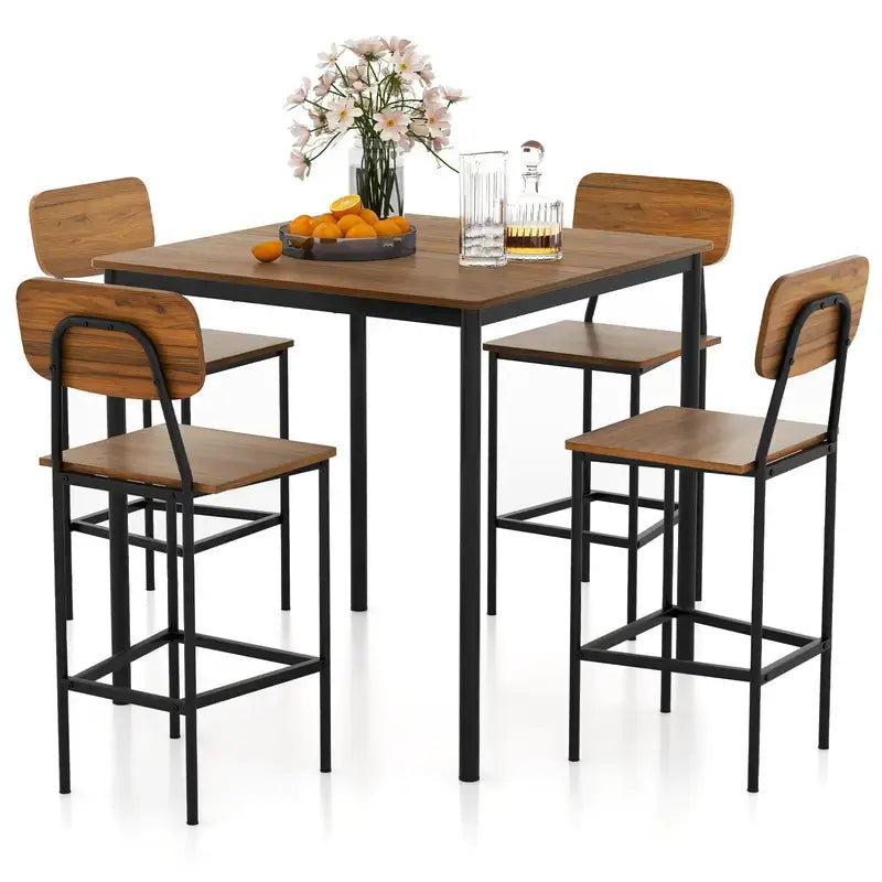 5 Piece Dining Table Set