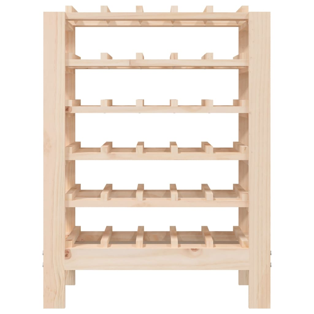 61.5x30x82cm Solid Wood Pine - Wine Rack 