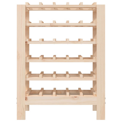 61.5x30x82cm Solid Wood Pine - Wine Rack 