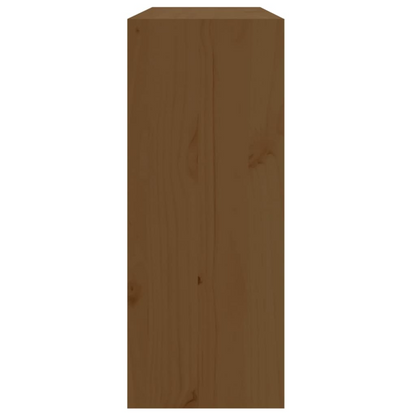 62x25x62 cm Solid Wood Pine - brown Honey 