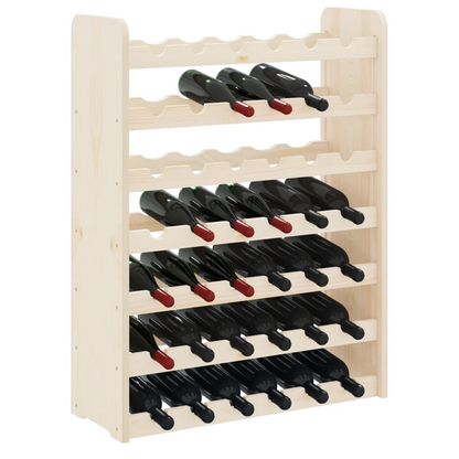  67.5x25x87 cm Solid Wooden Pine - wine rack