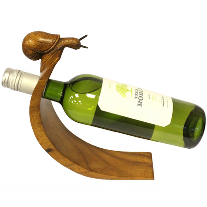 Balance Wine Holders - Snail wood