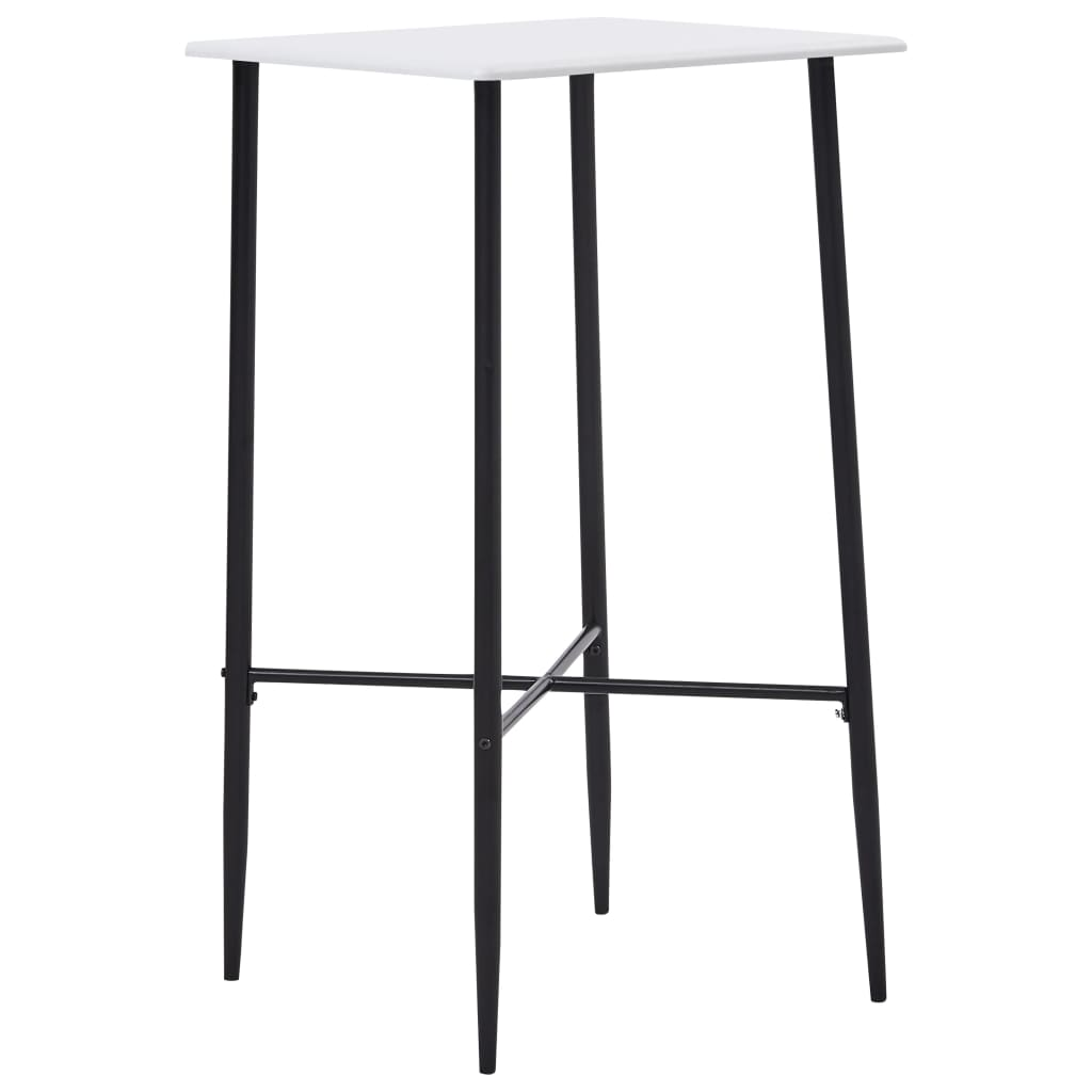 Bar Set Plastic Black with white top