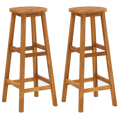 Bar Set Solid Wood Acacia