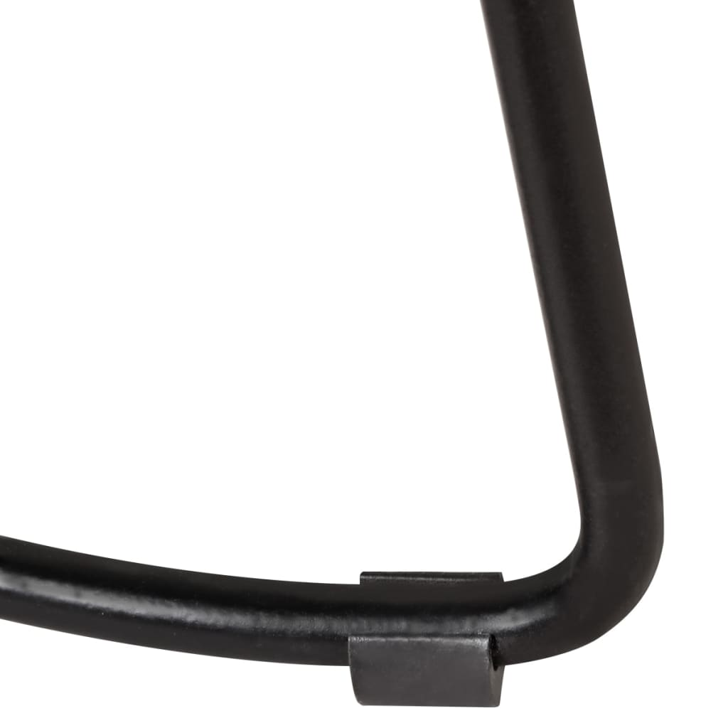 Bar Stools Solid Mango Wood black legs