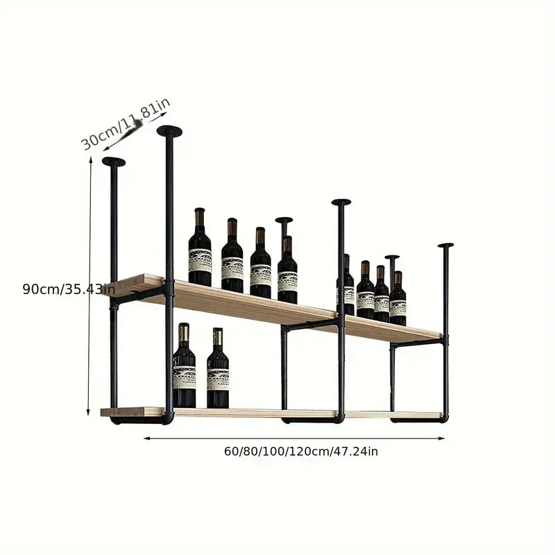 Ceiling Mounted Hanging Wine Racks