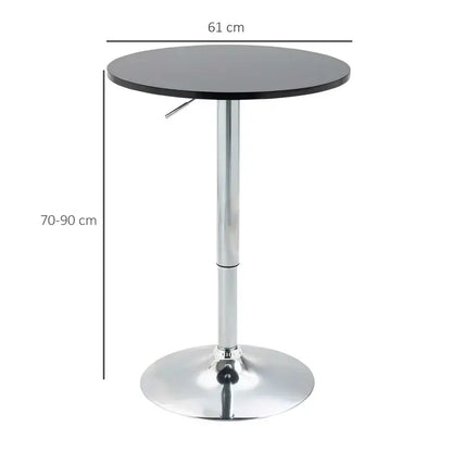 Circle Height Adjustable Table