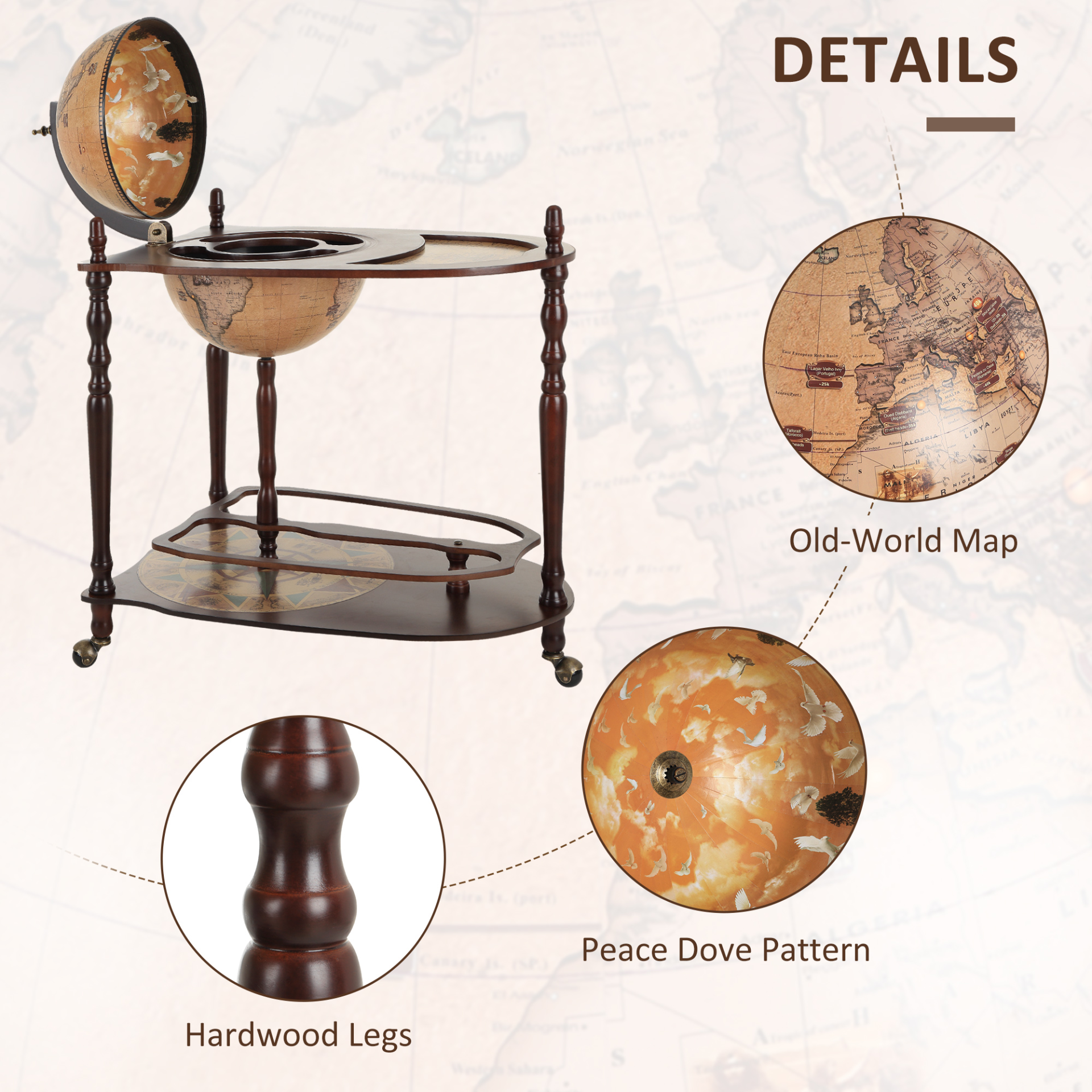 Globe Drinks Cabinet