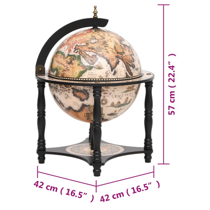 Globe Wine drink Stand Black  