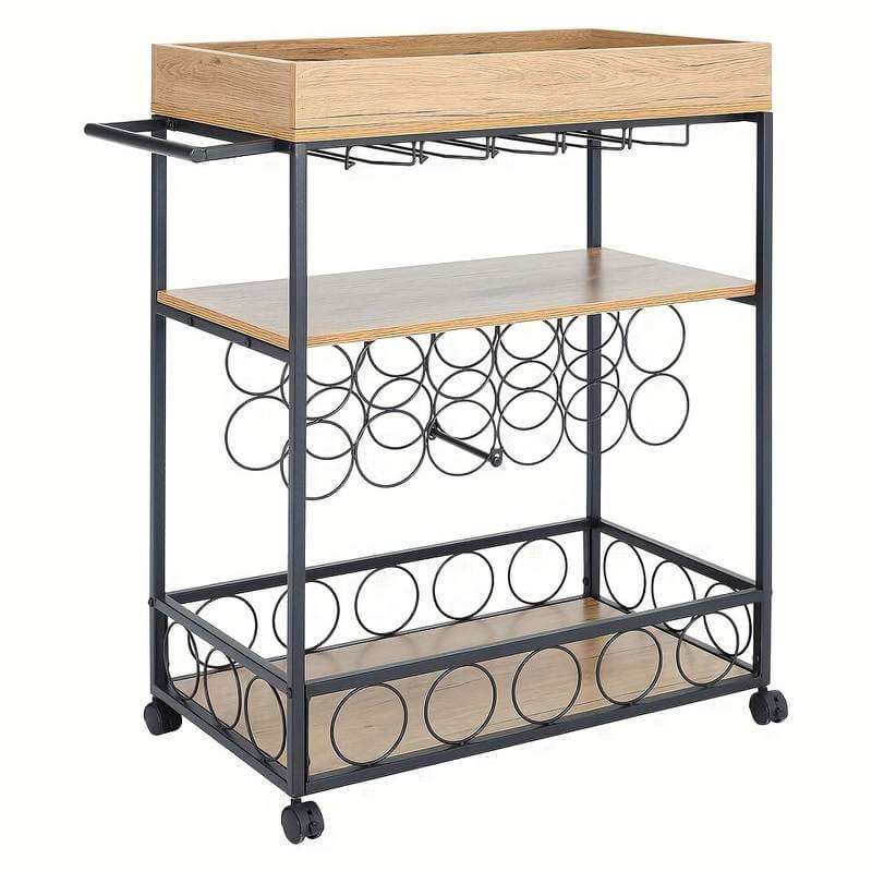 Kitchen Trolley Drinks Breakfast Cart