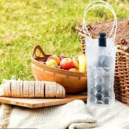 Portable clear Wine Cooler