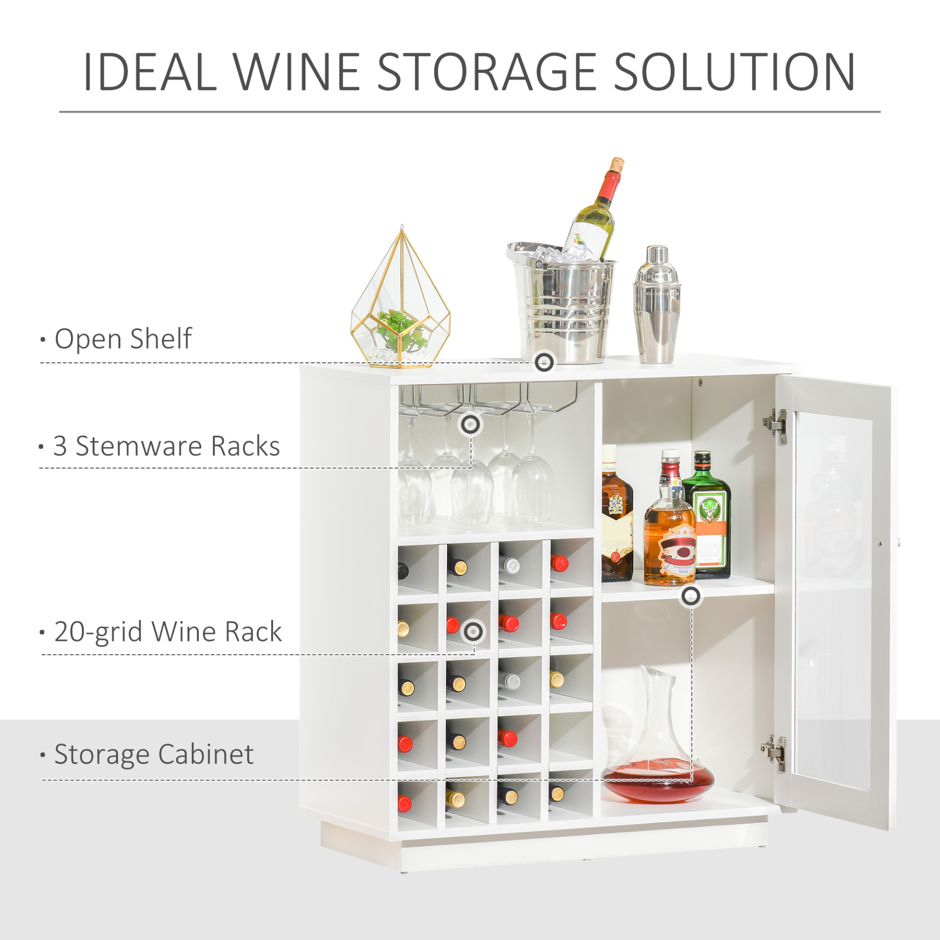 Sideboard Wine Cabinet Cupboard