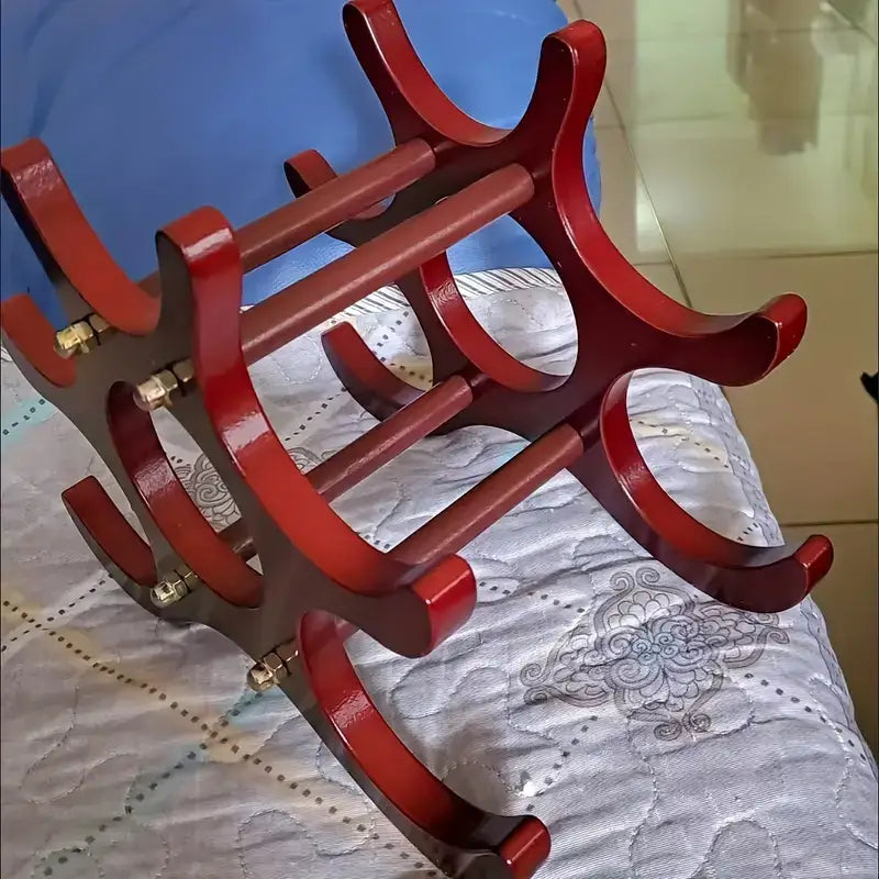 Small Wooden Wine Rack