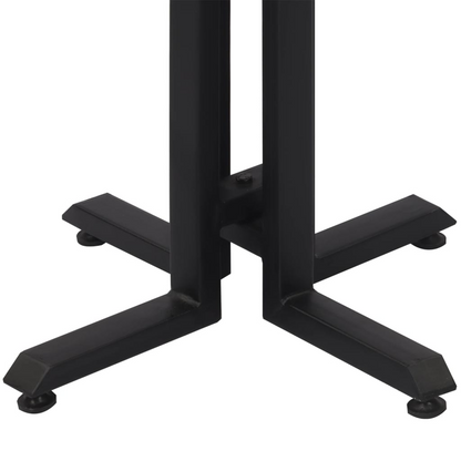 Solid Reclaimed Teak - black legs
