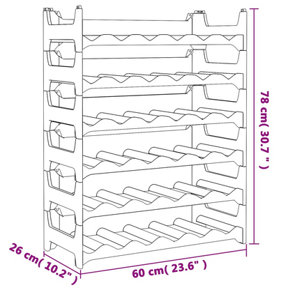 Stackable Wine Rack for 36 Bottle 