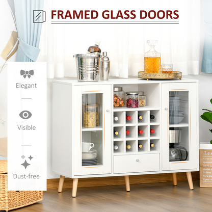 Storage Cabinet - Doors & 12-Bottle storage