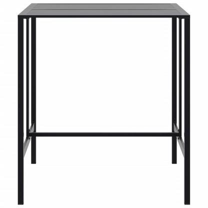 Table Black 100x100x110 cm Powder-coated Steel