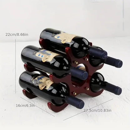 Tabletop Wooden Wine Rack