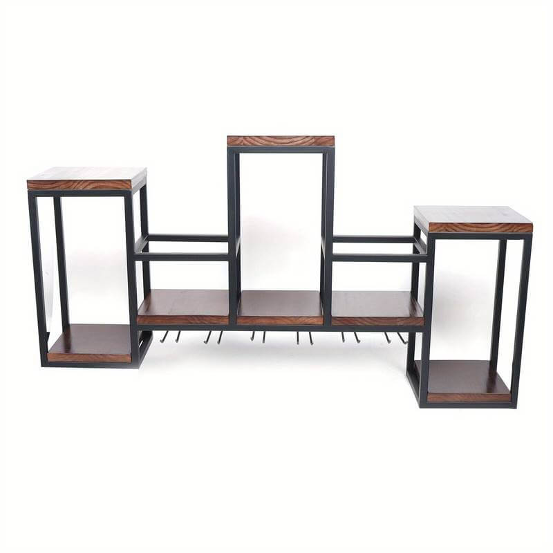 Vintage Bottle Shelf Restaurant Bar