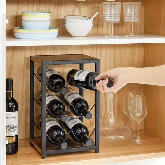 Vintage Countertop Wine Rack
