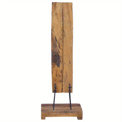 Vintage Style Wooden Wine Rack black and wood