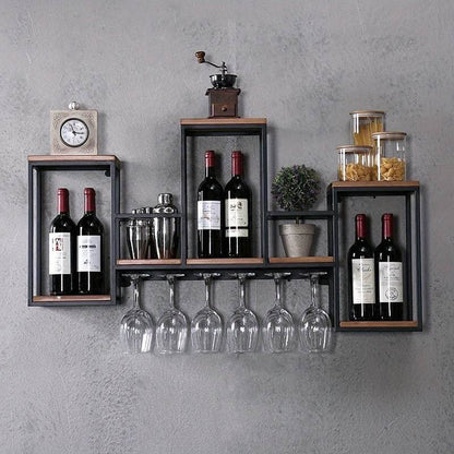 Wall Mounted Sleek Drinks Shelf