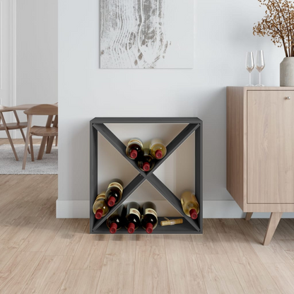 Wine Cabinets Grey 62x25x62 cm Solid Wood Pine