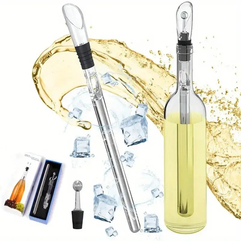 Wine Chiller With Easy Pourers