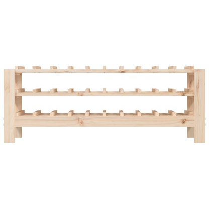 Wine Racks - 109.5x30x42 cm Solid Wood Pine 
