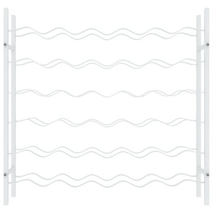 Wine Racks for 36 Bottle Metal White 