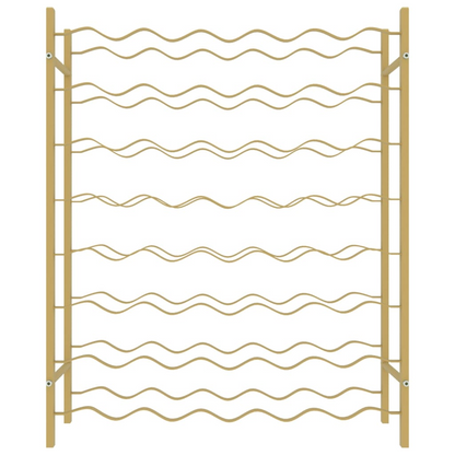 Wine Racks for 48 Bottle Gold Metal