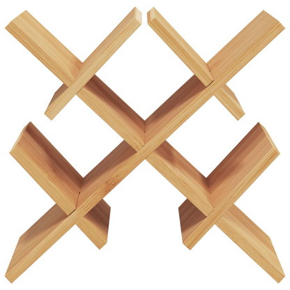 Wine Racks for 5 Bottles 41x15x25cm Bamboo