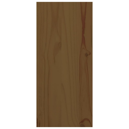Wine Unit Brown 56x25x56 cm Solid Wood Pine