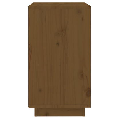 Wine Units Honey Brown 55.5x34x61cm Solid Wood Pine