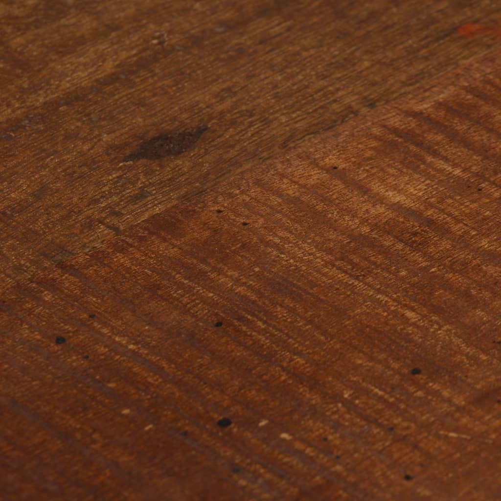 bar chair Solid Reclaimed Wood brown seat