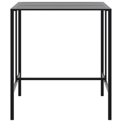 black - Garden Bar Set Black Powder-coated Steel
